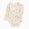 Fairy Garden Ribbed Long Sleeve Bodysuit