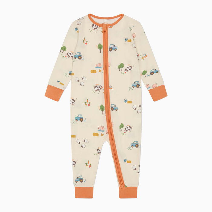 Farmyard Clever Zip Snug Fit Pajamas