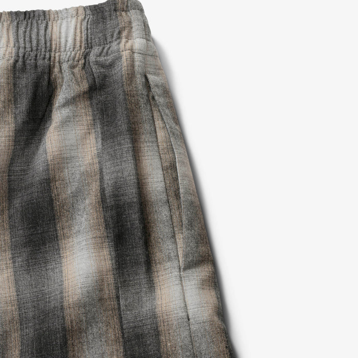 Flannel Check Shorts