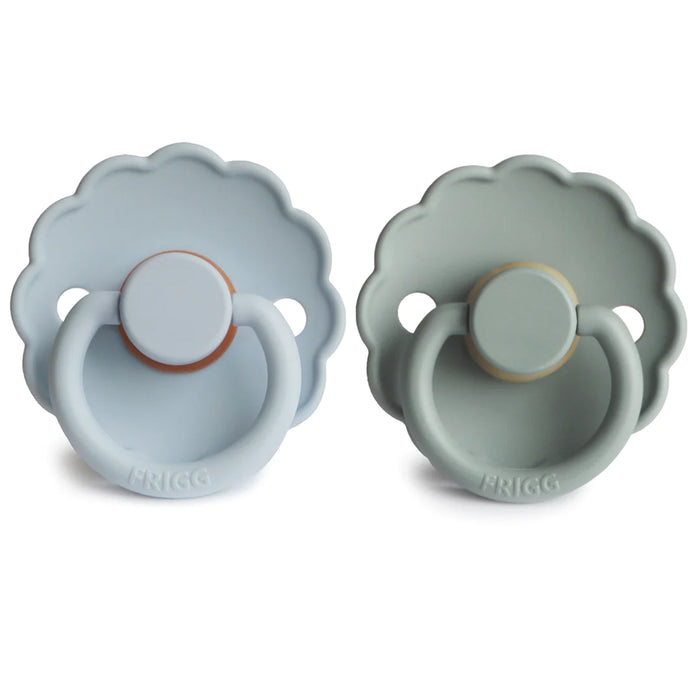Frigg Daisy Natural Rubber Pacifier 2 Pack