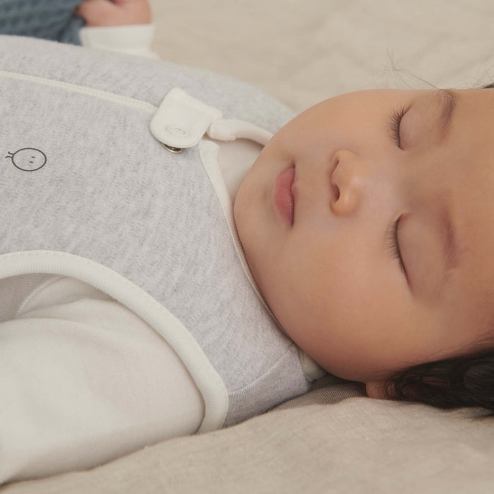 Front Opening Sleep Sack 1.5 TOG - Grey