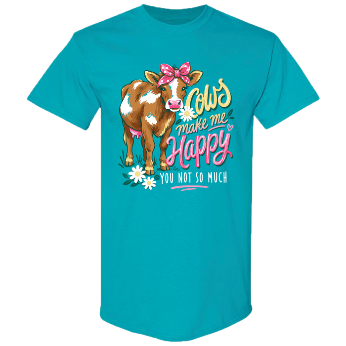 GGO-2807 Cows Happy You Not- Tropical Blue