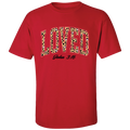 GGO-2818 Loved with Hearts Leopard- Cherry Red