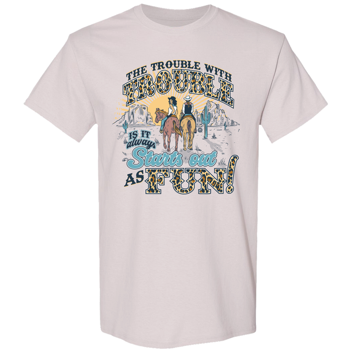 GGO-2822 Trouble Fun- Ice Grey