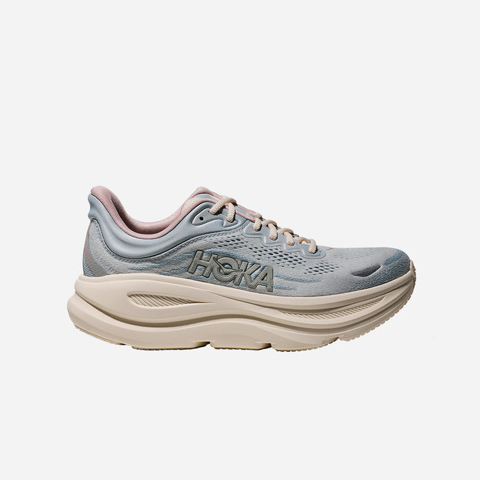 Giày Chạy Bộ Nữ HOKA Bondi 9 Glm Wide - Xanh Dương - Supersports Vietnam