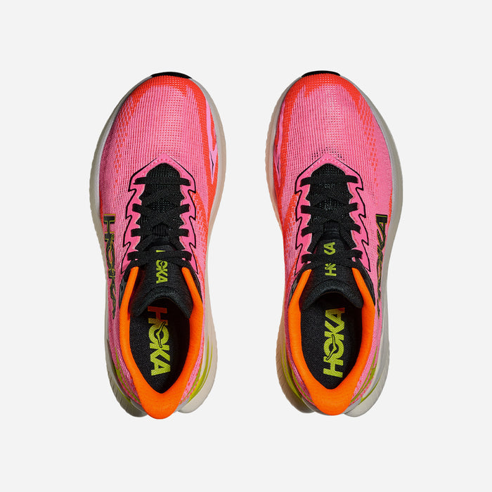 Giày Chạy Bộ Nữ HOKA Mach X 3 Wide - Hồng - Supersports Vietnam
