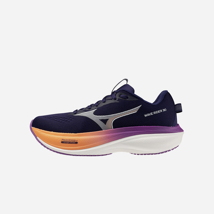 Giày Chạy Bộ Nữ Mizuno Wave Rider 30 - Xanh Navy - Supersports Vietnam