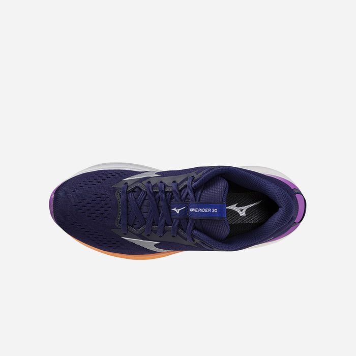 Giày Chạy Bộ Nữ Mizuno Wave Rider 30 - Xanh Navy - Supersports Vietnam