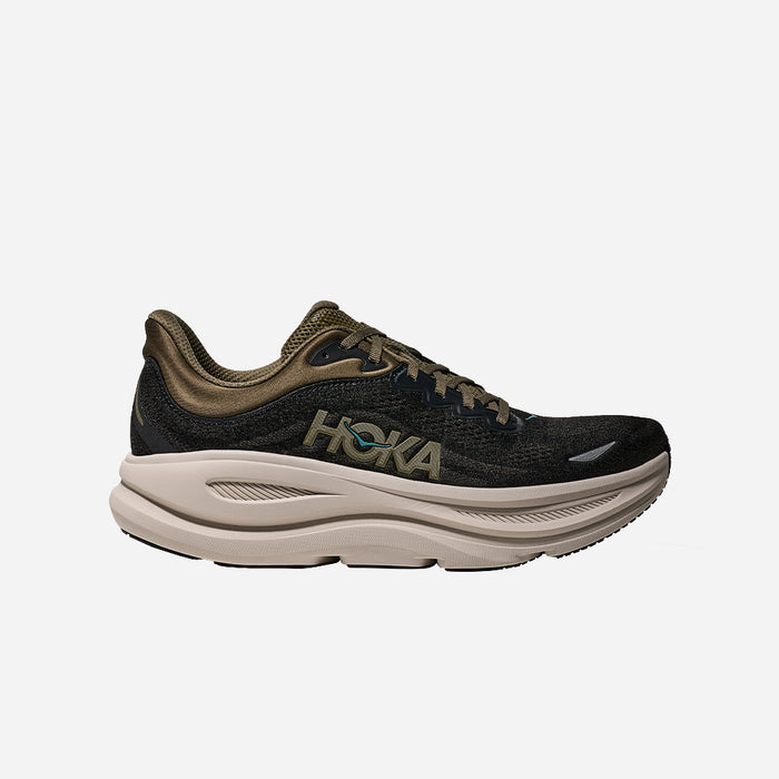 Giày Chạy Bộ Nam HOKA Bondi 9 Wide - Đen - Supersports Vietnam