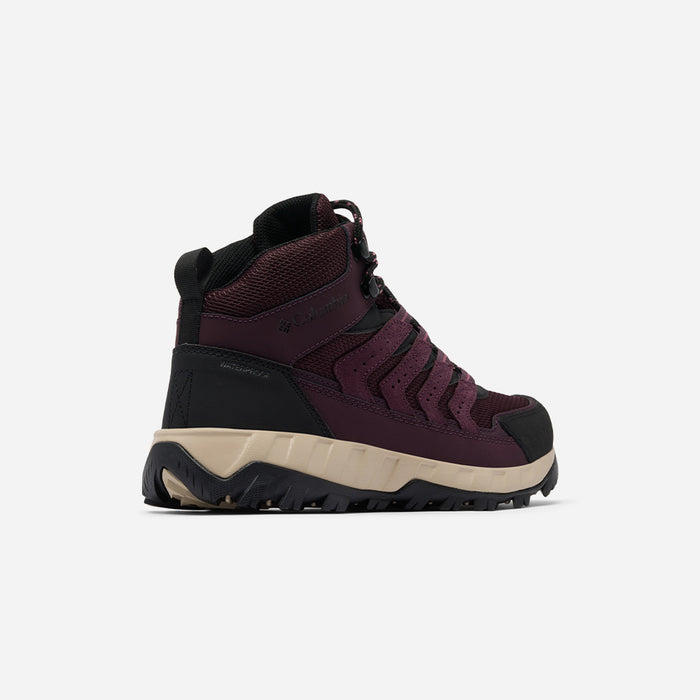 Giày Chạy Trail Nữ Columbia Strata Trail™ Mid Waterproof - Đỏ - Supersports Vietnam