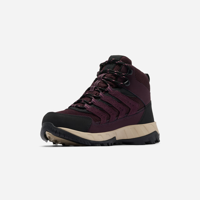 Giày Chạy Trail Nữ Columbia Strata Trail™ Mid Waterproof - Đỏ - Supersports Vietnam