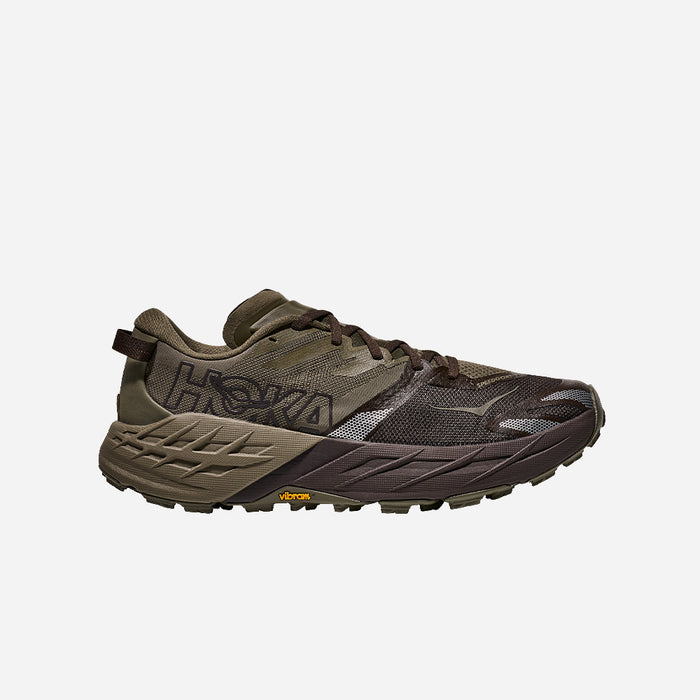 Giày Chạy Trail Nam HOKA Speedgoat 7 Wide - Xanh Quân Đội - Supersports Vietnam