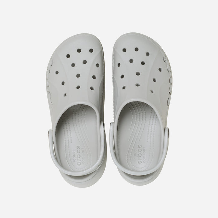 Giày Clog Nữ Crocs Baya Platform - Xám - Supersports Vietnam