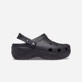 Giày Clog Nữ Crocs Classic Platform - Đen - Supersports Vietnam