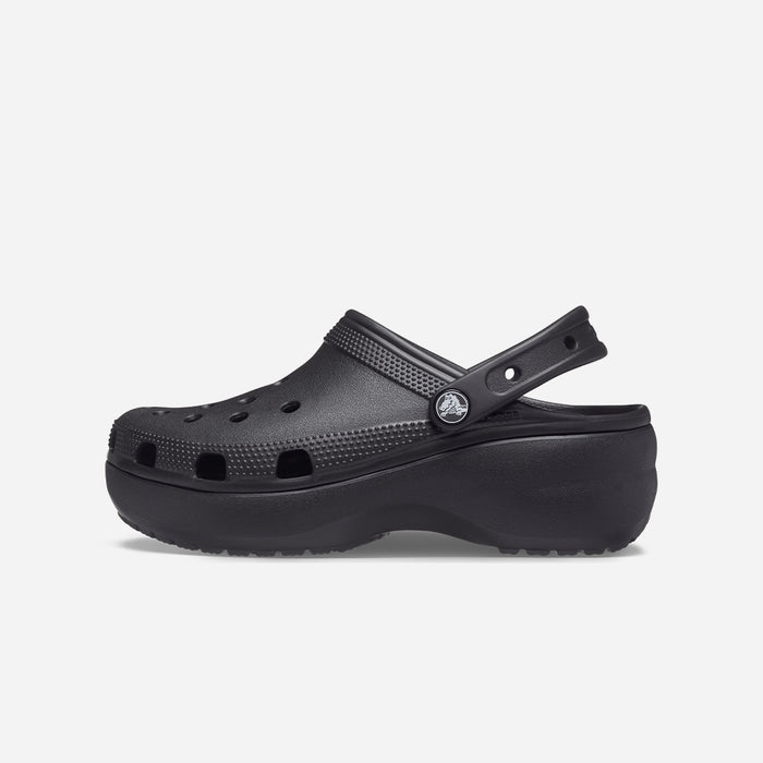 Giày Clog Nữ Crocs Classic Platform - Đen - Supersports Vietnam