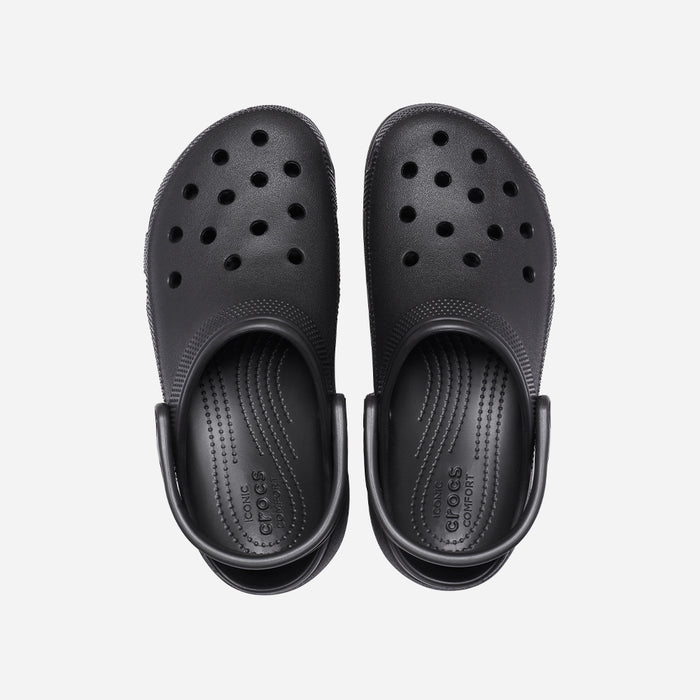 Giày Clog Nữ Crocs Classic Platform - Đen - Supersports Vietnam