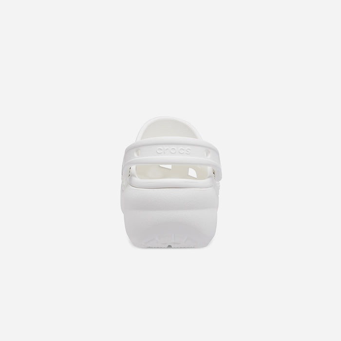 Giày Clog Nữ Crocs Classic Platform White - Trắng - Supersports Vietnam