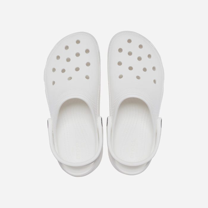 Giày Clog Nữ Crocs Classic Platform White - Trắng - Supersports Vietnam