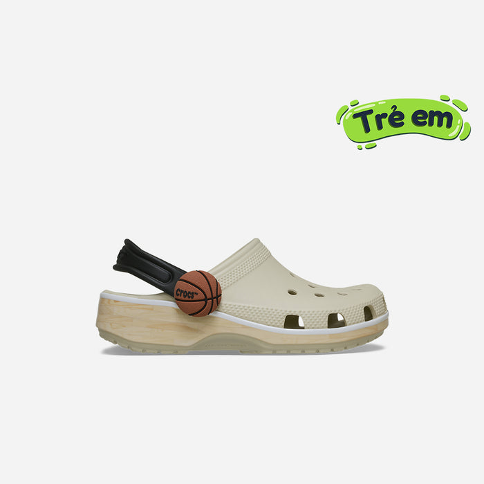 Giày Clog Trẻ Em Crocs Classic Basketball Court - Be - Supersports Vietnam