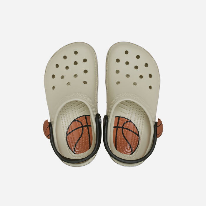 Giày Clog Trẻ Em Crocs Classic Basketball Court - Be - Supersports Vietnam