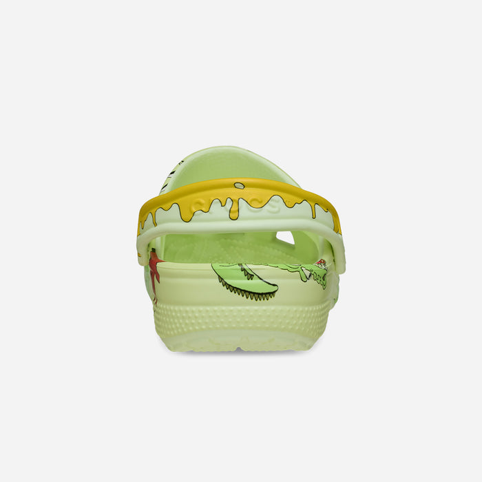 Giày Clog Trẻ Em Crocs Classic Glow Silly Slime - Vàng Chanh - Supersports Vietnam