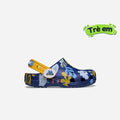 Giày Clog Trẻ Em Crocs Classic Monster Mash - Xanh Navy - Supersports Vietnam