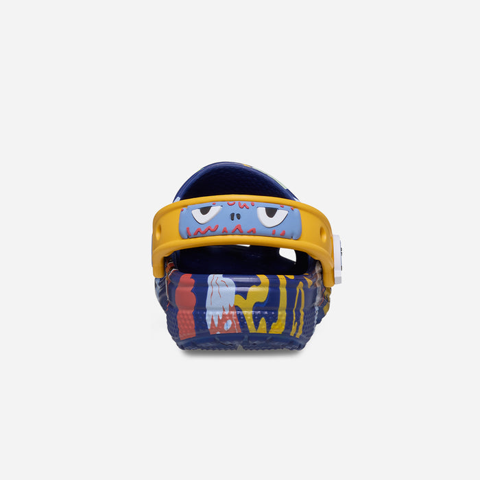 Giày Clog Trẻ Em Crocs Classic Monster Mash - Xanh Navy - Supersports Vietnam