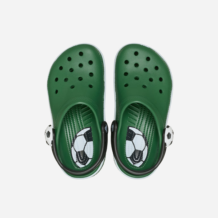 Giày Clog Trẻ Em Crocs Classic Soccer Turf - Xanh Lá - Supersports Vietnam