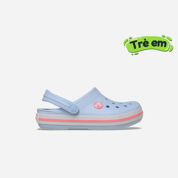 Giày Clog Trẻ Em Crocs Crocband - Xanh Dương - Supersports Vietnam