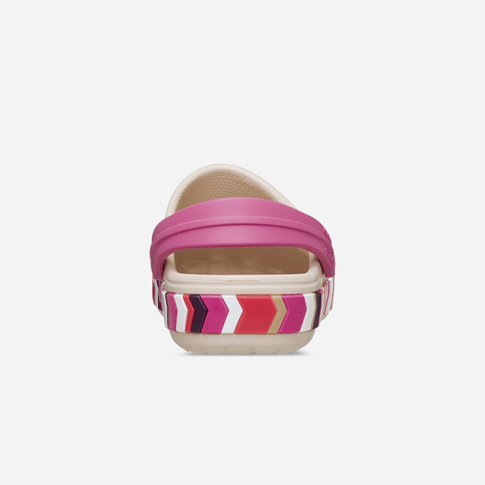 Giày Clog Trẻ Em Crocs Crocband Chevron Band - Nhiều Màu - Supersports Vietnam