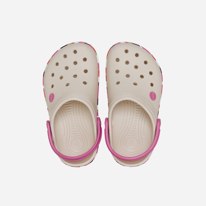 Giày Clog Trẻ Em Crocs Crocband Chevron Band - Nhiều Màu - Supersports Vietnam