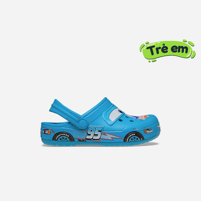 Giày Clog Trẻ Em Crocs Lightning McQueen Dinoco Crocband - Xanh Dương - Supersports Vietnam
