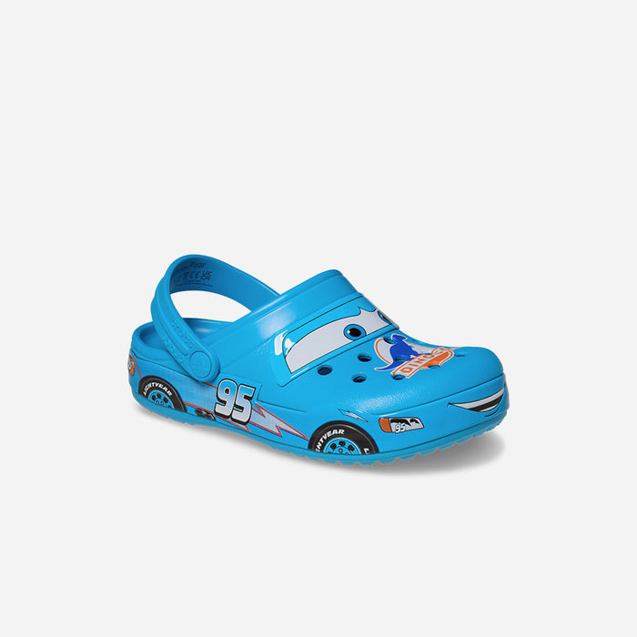Giày Clog Trẻ Em Crocs Lightning McQueen Dinoco Crocband - Xanh Dương - Supersports Vietnam