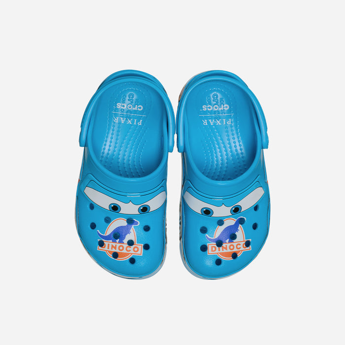 Giày Clog Trẻ Em Crocs Lightning McQueen Dinoco Crocband - Xanh Dương - Supersports Vietnam