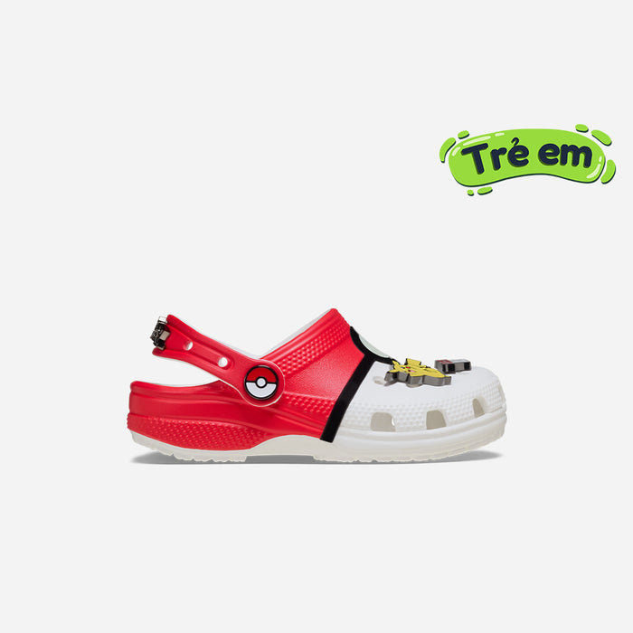 Giày Clog Trẻ Em Crocs Pokemon Poke Ball Classic - Nhiều Màu - Supersports Vietnam