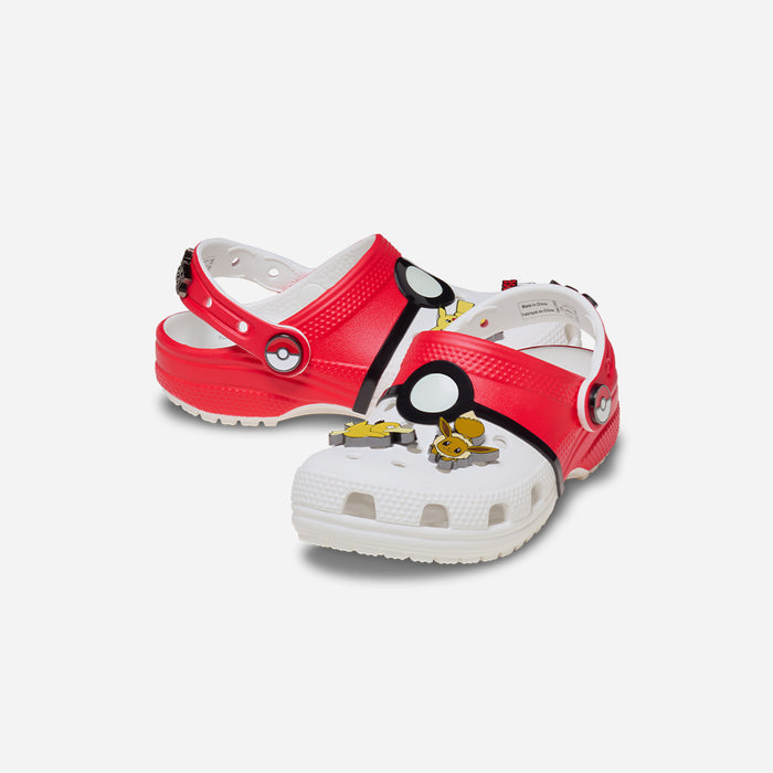 Giày Clog Trẻ Em Crocs Pokemon Poke Ball Classic - Nhiều Màu - Supersports Vietnam