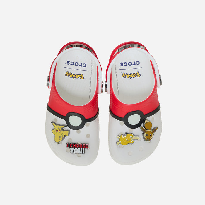 Giày Clog Trẻ Em Crocs Pokemon Poke Ball Classic - Nhiều Màu - Supersports Vietnam