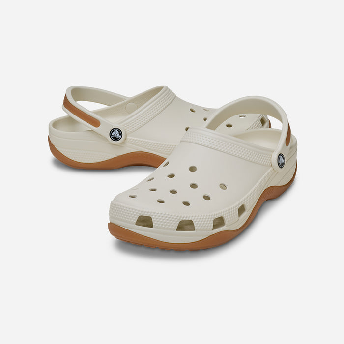 Giày Clog Unisex Crocs Classic Evo Gum - Be - Supersports Vietnam
