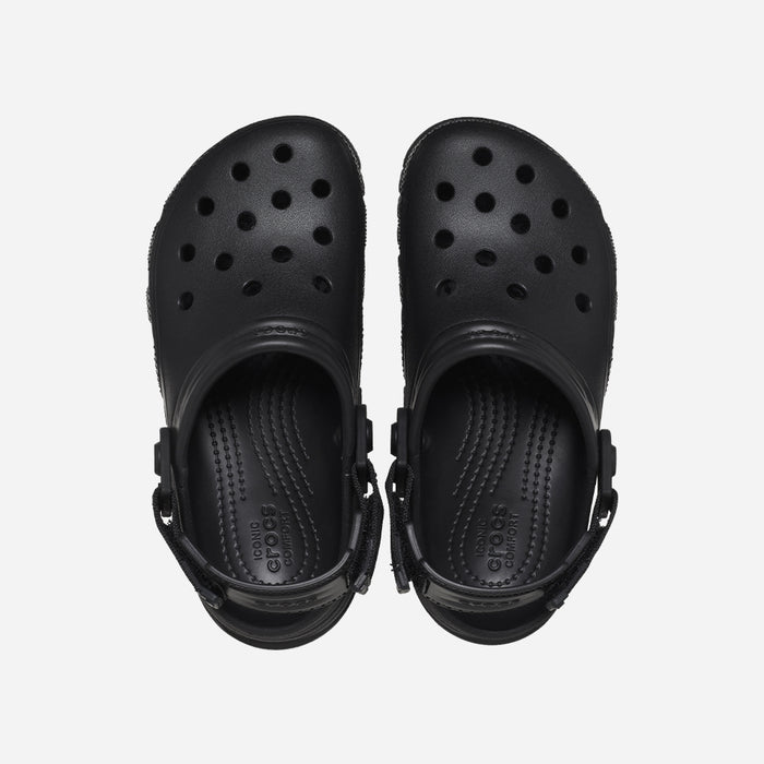 Giày Clog Unisex Crocs Duet Max II - Đen - Supersports Vietnam