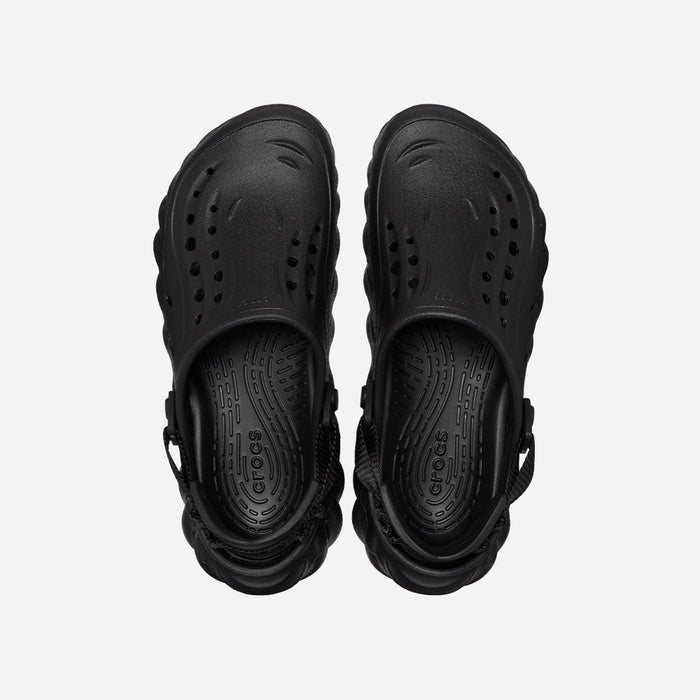 Giày Clog Unisex Crocs Echo - Đen - Supersports Vietnam