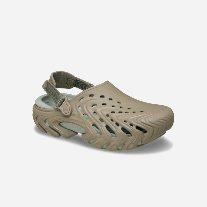 Giày Clog Unisex Crocs Echo II Chrome - Nâu - Supersports Vietnam