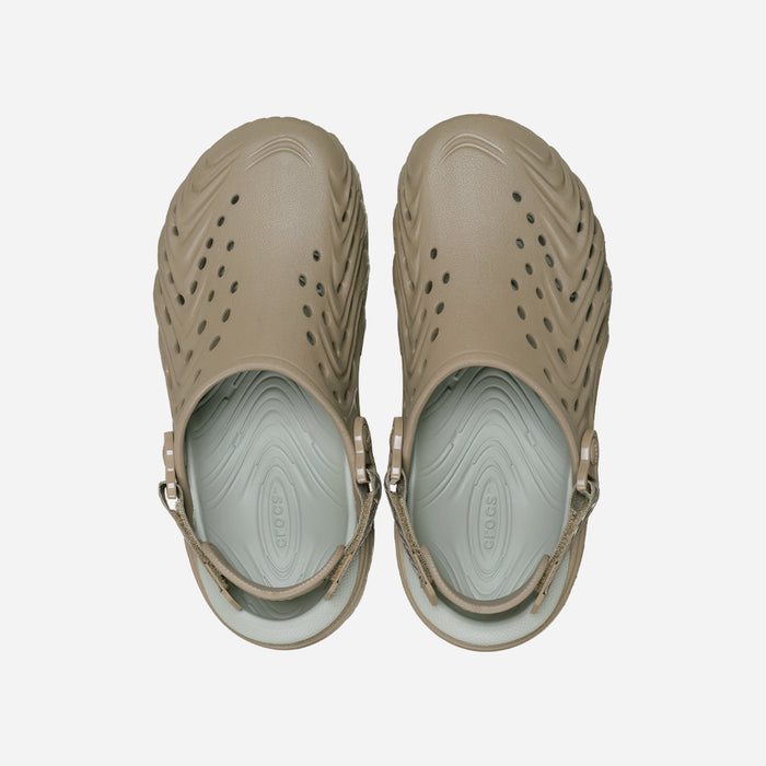 Giày Clog Unisex Crocs Echo II Chrome - Nâu - Supersports Vietnam