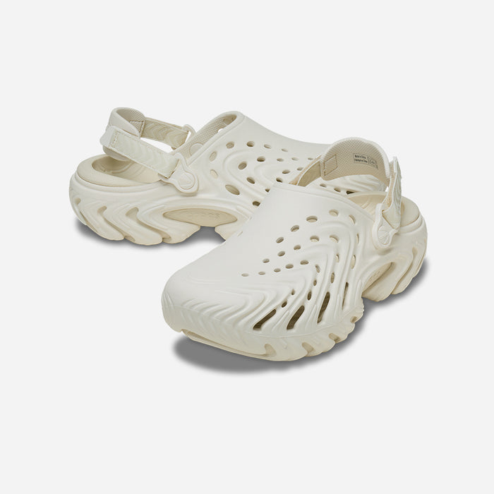 Giày Clog Unisex Crocs Echo II Chrome - Trắng - Supersports Vietnam