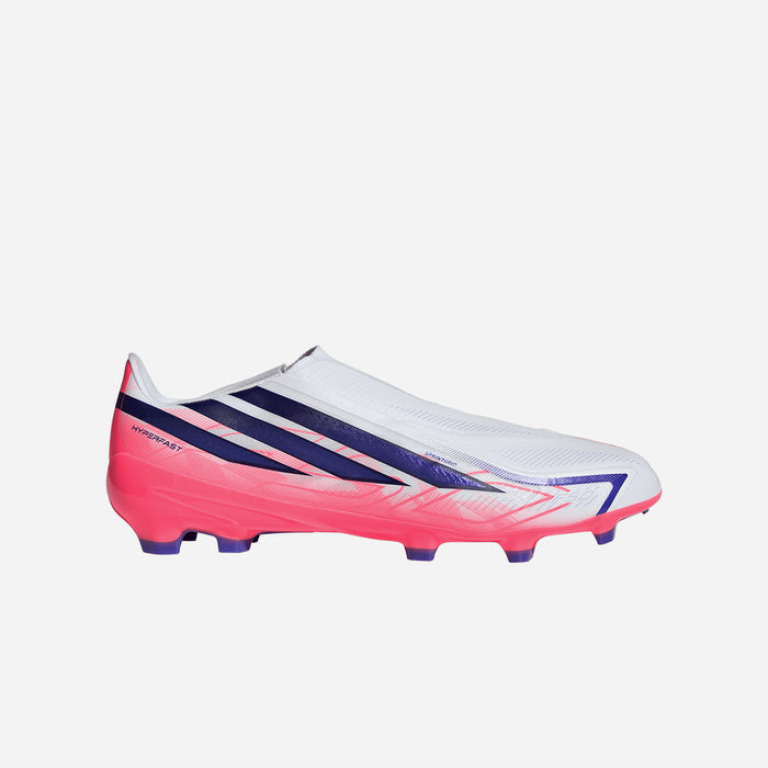 Giày Đá Bóng Dành Cho Sân Cỏ Tự Nhiên Nam Adidas F50 Hyperfast League Laceless - Hồng - Supersports Vietnam
