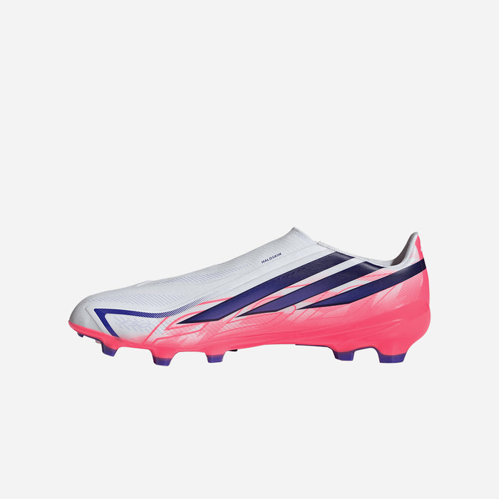 Giày Đá Bóng Dành Cho Sân Cỏ Tự Nhiên Nam Adidas F50 Hyperfast League Laceless - Hồng - Supersports Vietnam