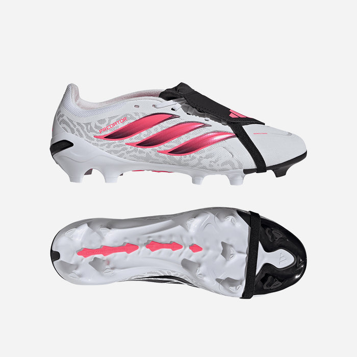 Giày Đá Bóng Dành Cho Sân Cỏ Tự Nhiên Nam Adidas Predator League Fold-Over Tongue - Trắng - Supersports Vietnam