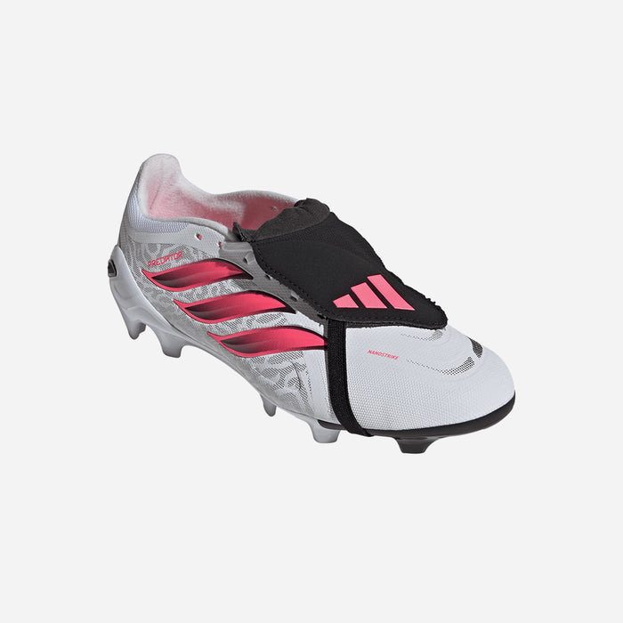 Giày Đá Bóng Dành Cho Sân Cỏ Tự Nhiên Nam Adidas Predator League Fold-Over Tongue - Trắng - Supersports Vietnam