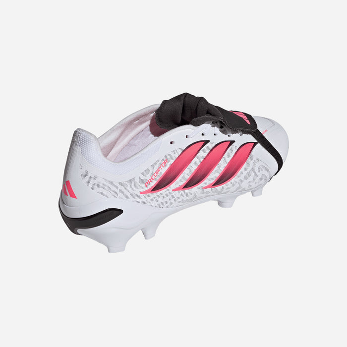 Giày Đá Bóng Dành Cho Sân Cỏ Tự Nhiên Nam Adidas Predator League Fold-Over Tongue - Trắng - Supersports Vietnam