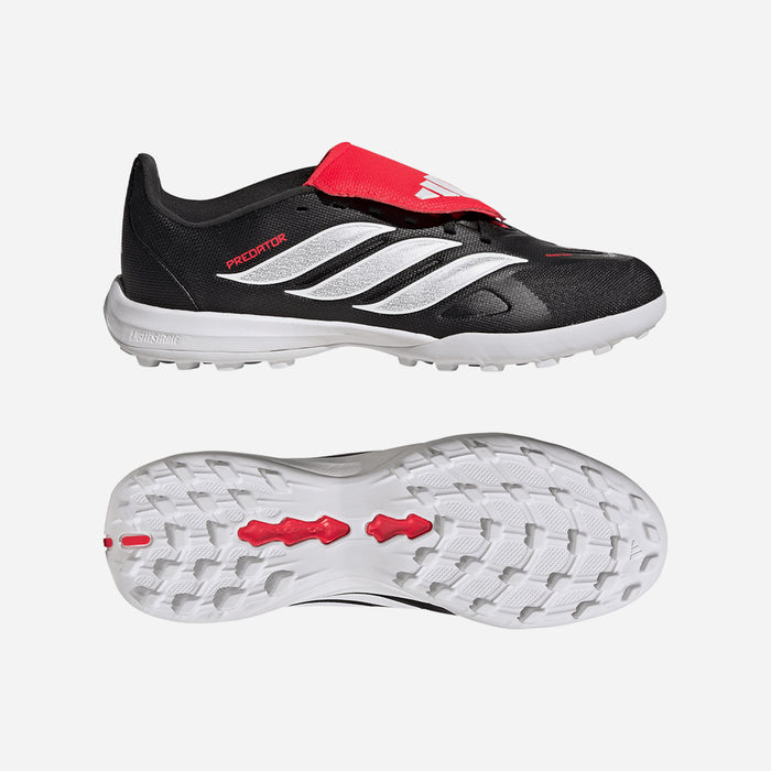 Giày Đá Bóng Sân Cỏ Nhân Tạo Trẻ Em Adidas Predator League Fold-Over Tongue - Đen - Supersports Vietnam