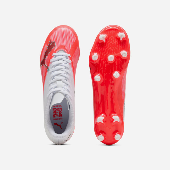 Giày Đá Bóng Sân Cỏ Tự Nhiên Nam Puma Ultra 7 Play Fg/Ag - Đỏ - Supersports Vietnam